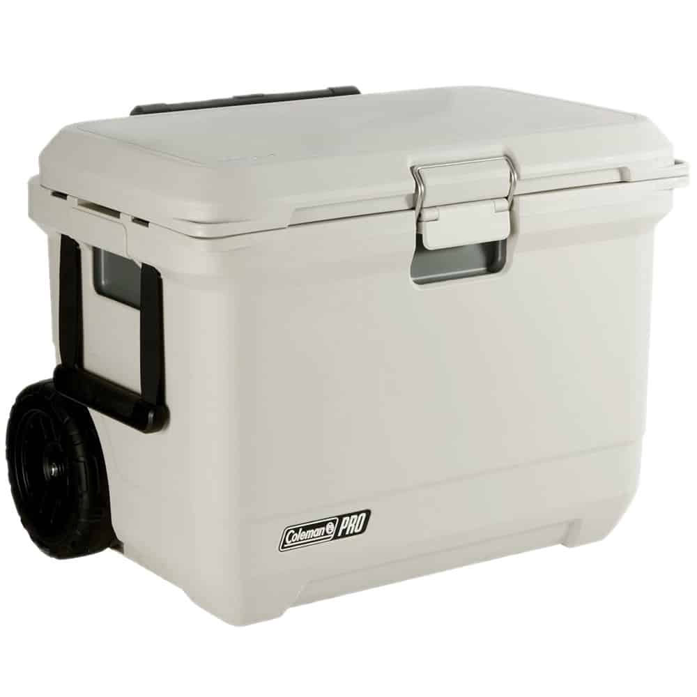 Coleman Wheeled Cooler Pro 55QT Beige