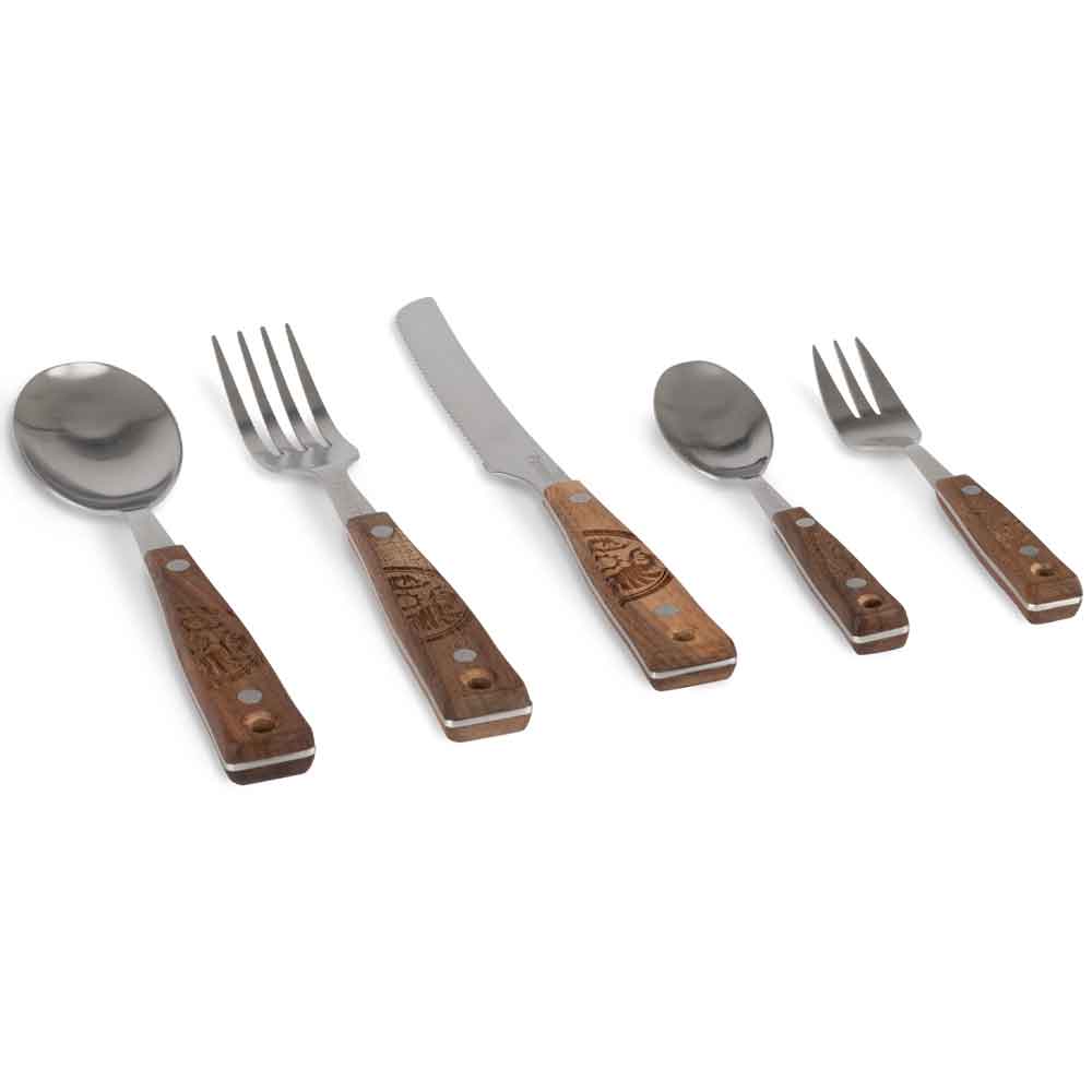 Petromax Campingbesteck Silber
