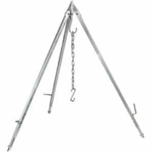 Petromax Dreibein mit Kette und Haken Silber