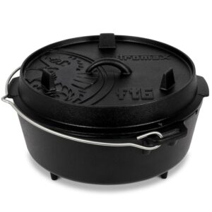 Petromax Dutch Oven FT 6 5 5 Liter Schwarz