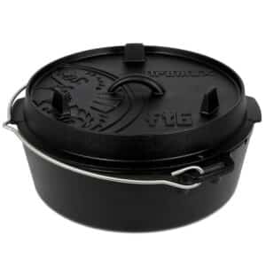 Petromax Dutch Oven FT6-T 5 5 Liter Schwarz