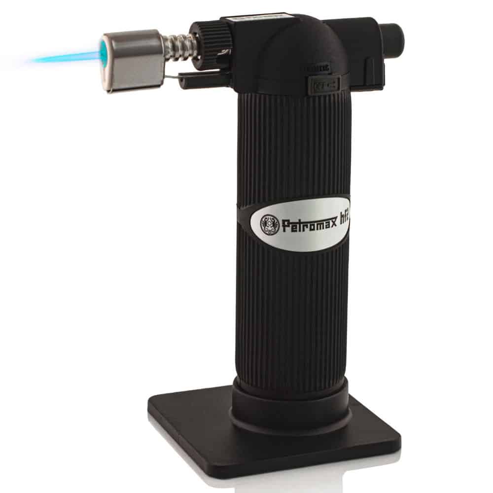 Petromax Profi-Gasbrenner HF2 Silber/Schwarz