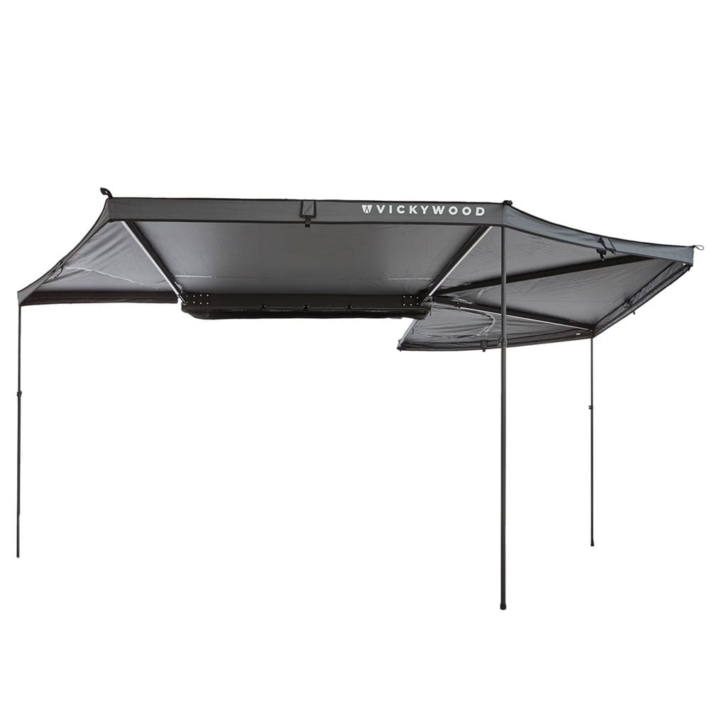 Vickywood Leaf-Extended 270 Left 200 cm Grau
