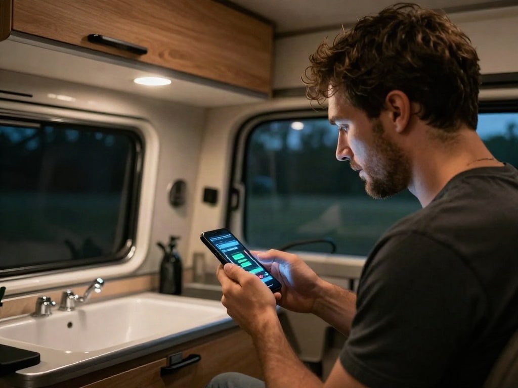 Batteriemonitor Wohnmobil