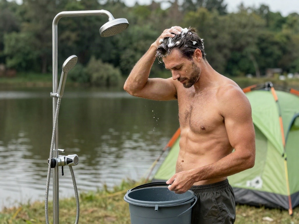 Campingdusche