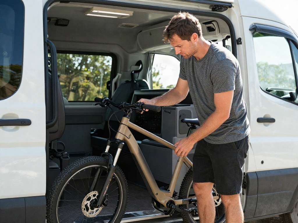 E Bike laden Wohnmobil