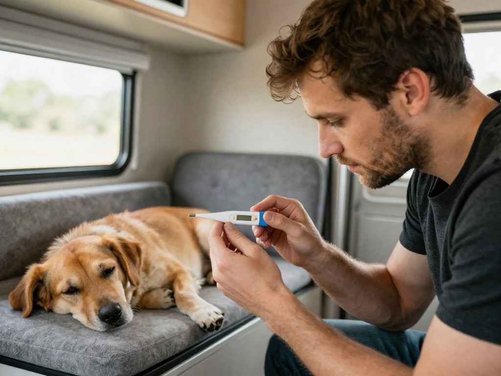 Hund im Wohnmobil alleine lassen