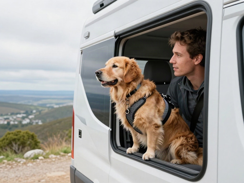 Hund im Wohnmobil sichern