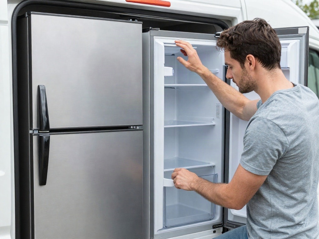 Kompressor oder Absorber Kühlschrank