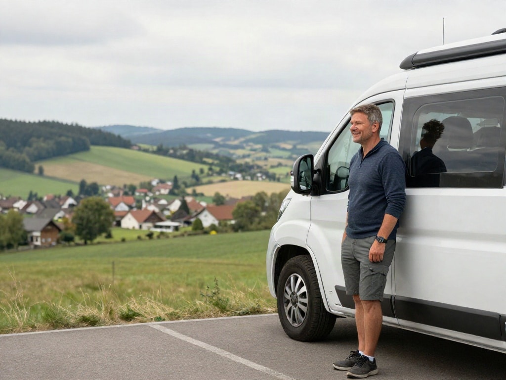 frei stehen Wohnmobil Deutschland