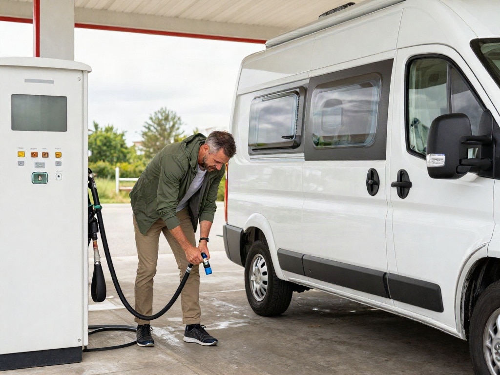 Wohnmobil Ver und Entsorgung