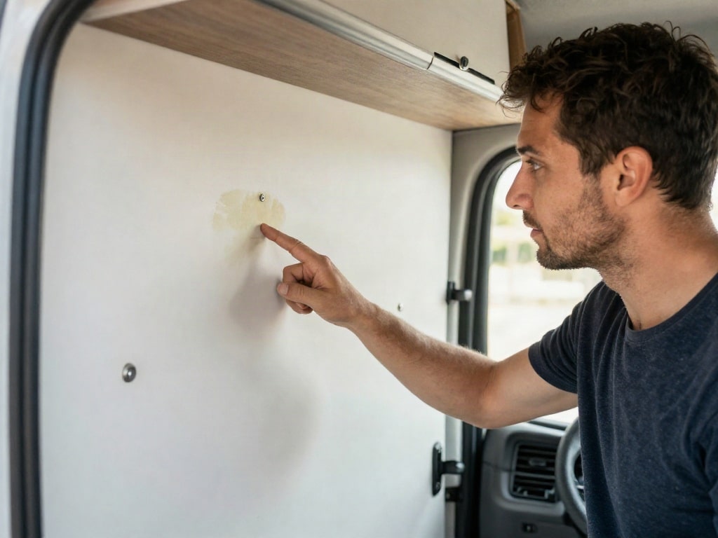 Wohnmobil Wasserschaden erkennen
