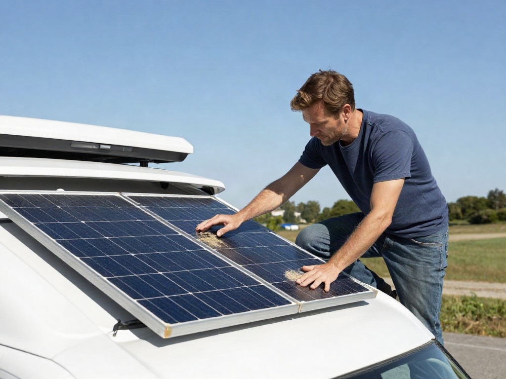 Wohnmobil Solar lädt nicht