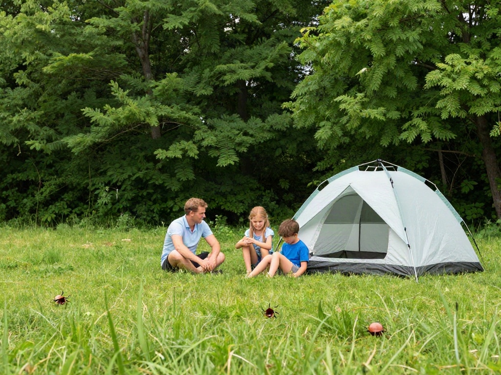 Camping Zecken